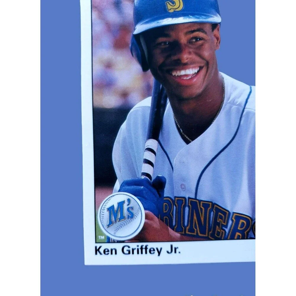 1990 Upper Deck KEN GRIFFEY JR. MLB Card #156 Seattle Mariners Misspelling Error